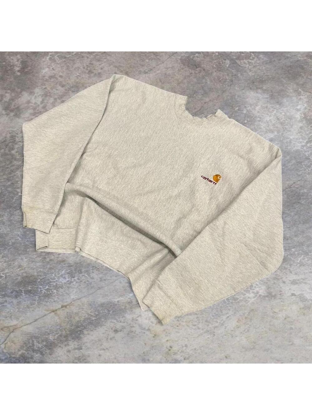 Grey Carhartt crewneck sweatshirt